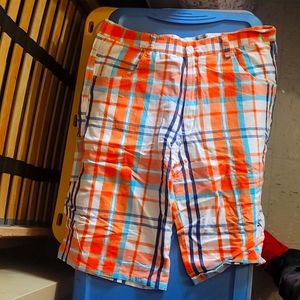 Plaid shorts